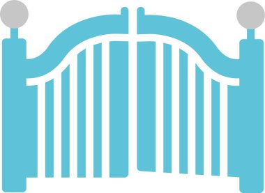 Kapı Kabartması İki Renk Simgesi