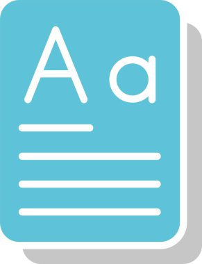 Flash Kart Kabartması İki Renk Simgesi