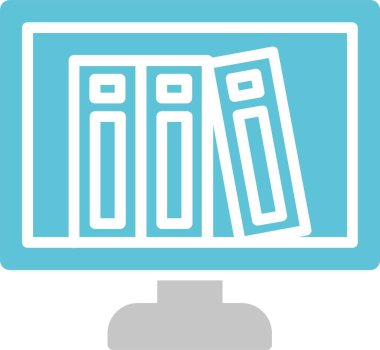 Bağlayıcı Kabartma İki Renk Simgesi