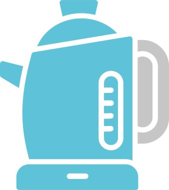 Elektrik Kazanı Kabartması İki Renk Simgesi