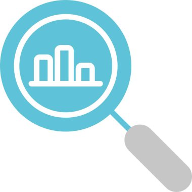 Analitik Kabartma İki Renk Simgesi