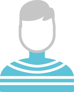 Mahkûm Sembolü İki Renk Simgesi