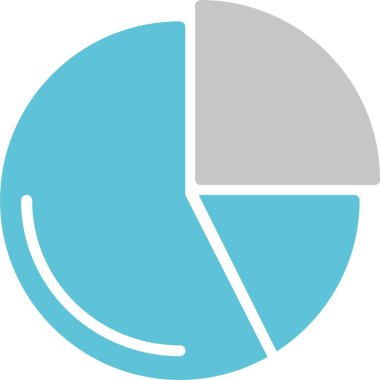 Pasta Grafiği 2 Renk Simgesi