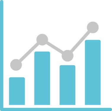 Analitik Kabartma İki Renk Simgesi