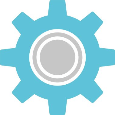 İşaret İşareti İki Renk Simgesi