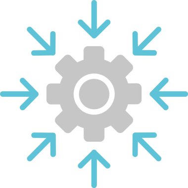 Hedef Kabartma İki Renk Simgesi