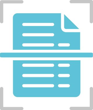 Tarayıcı Kabartması İki Renk Simgesi