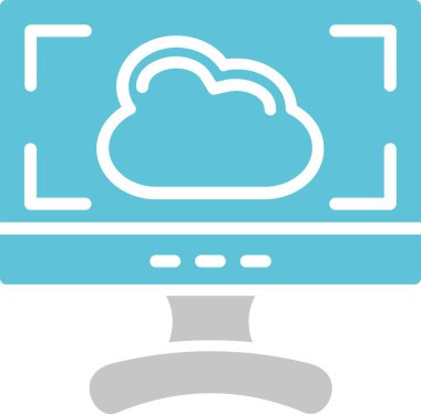 Ekran Kabartması İki Renk Simgesi