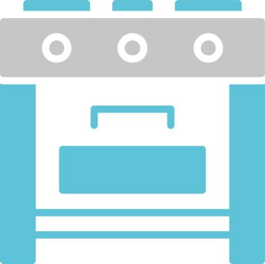 Soba Kabartması İki Renk Simgesi