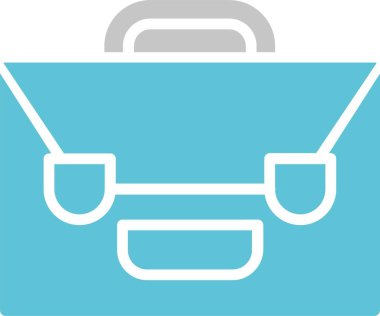 Çanta Kabartması İki Renk Simgesi