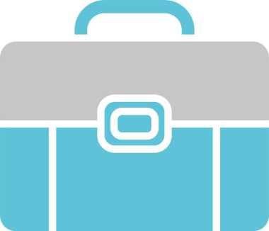 Çanta Kabartması İki Renk Simgesi