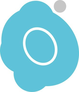 Yumurta Kabartması İki Renk Simgesi