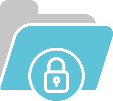 Çok Gizli Sembol İki Renk Simgesi