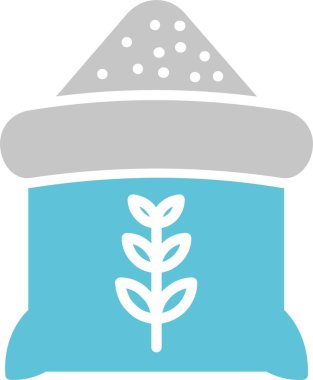 Un Kabartması İki Renk Simgesi