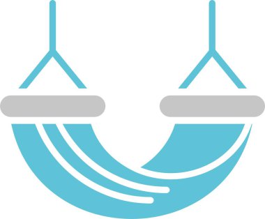 Hamak Kabartması İki Renk Simgesi