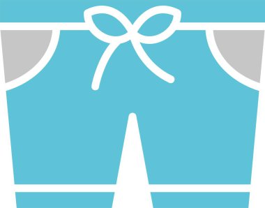 Kısa Kabartma İki Renk Simgesi