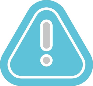 Tehlike Sembolü İki Renk Simgesi