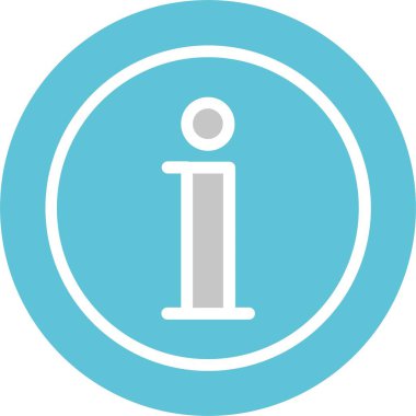 Bilgi Kabartması İki Renk Simgesi