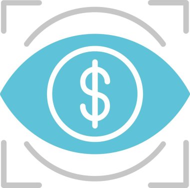 Görünüm Kabartması İki Renk Simgesi