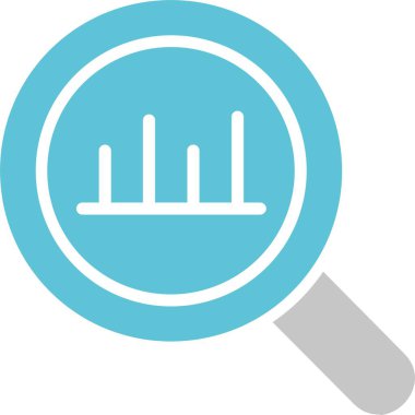 Analizör Kabartması İki Renk Simgesi