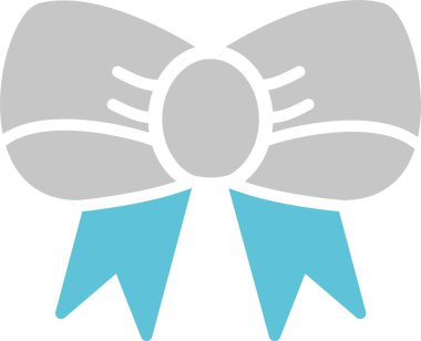 Kurdele Kabartması İki Renk Simgesi