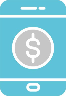 Para Kabartması İki Renk Simgesi