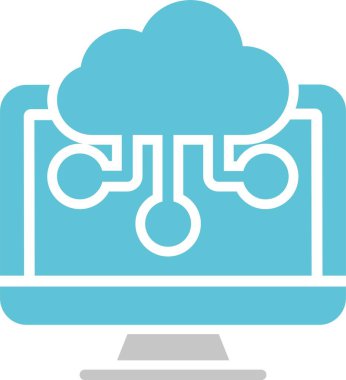 Bulut Kabartması İki Renk Simgesi Hesaplanıyor