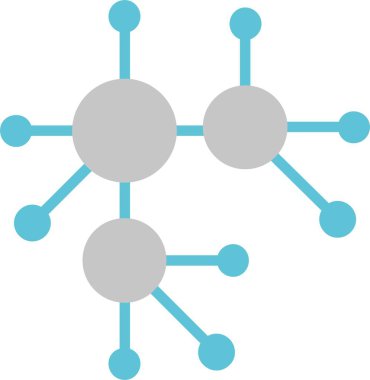Ağ Kabartması İki Renk Simgesi