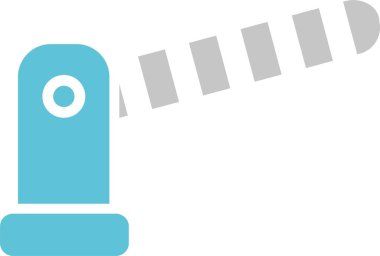 Bariyer Kabartması İki Renk Simgesi