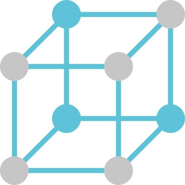 Küp Kabartması İki Renk Simgesi