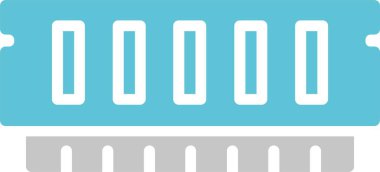 Ram Kabartması İki Renk Simgesi