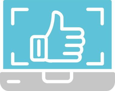 İki Renk Simgesini Baş Parmakla