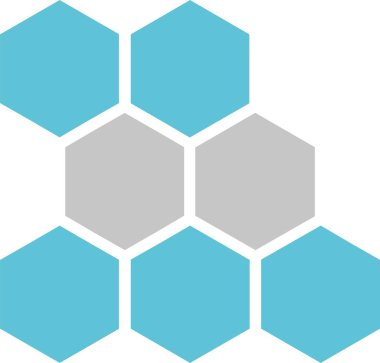 Bal Tarağı Kabartması İki Renk Simgesi