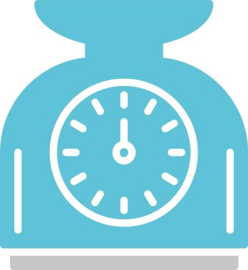 Kabartma İki Renk Simgesini Ölçekle