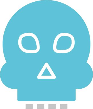 Kurukafa Kabartması İki Renk Simgesi