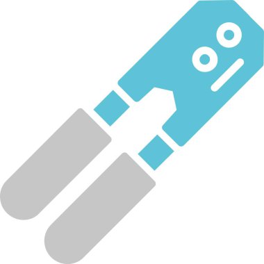 Kabartma İki Renk Simgesi