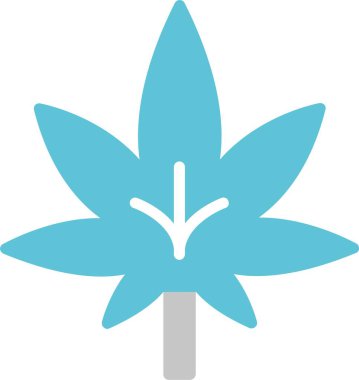 Yaprak Kabartması İki Renk Simgesi