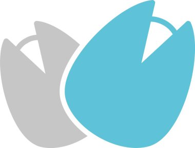 Pista Fındık Kabartması İki Renk Simgesi