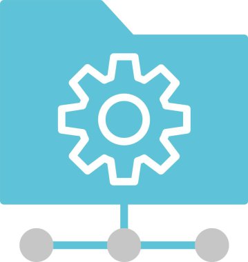 Dizin Glyph İki Renk Simgesi