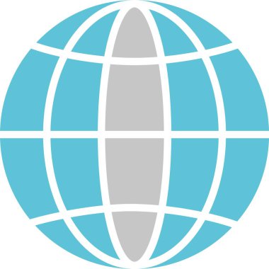 Globe Glyph İki Renk Simgesi