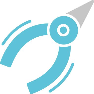 Pense Kabartması İki Renk Simgesi