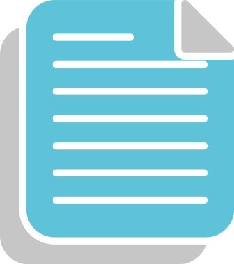 Belge Kabartması İki Renk Simgesi