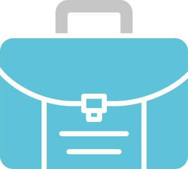 Çanta Kabartması İki Renk Simgesi