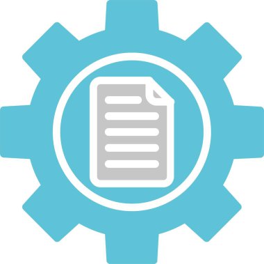 Cms Kabartma İki Renk Simgesi