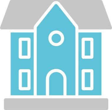 Kabartma İki Renk Simgesi