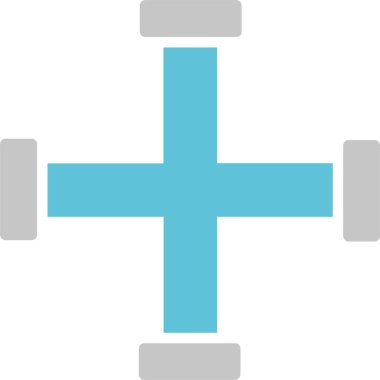 Taşıma Kabartması İki Renk Simgesi