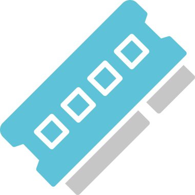 Ram Kabartması İki Renk Simgesi