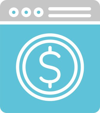 Para Aklama Kabartması İki Renk Simgesi