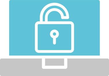 Kabartma İki Renk Simgesini Aç