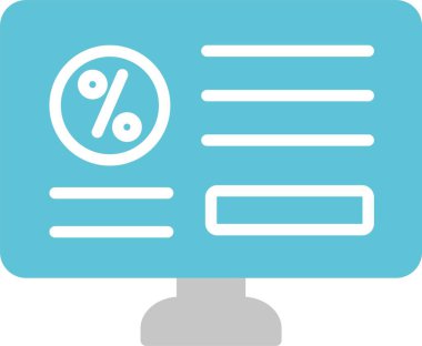 İlgi Sembolü İki Renk Simgesi